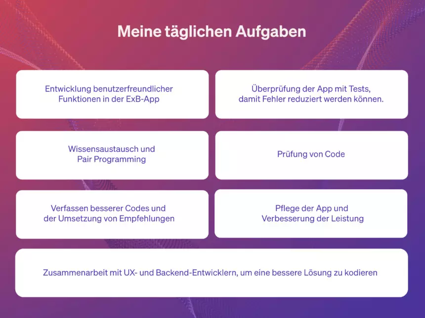 Im Gespräch mit Jouda Bouchahda, Frontend-Entwicklerin bei ExB Grafiken mitarbeiter interview aufgaben jouda 09 860x645 1